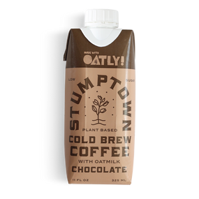 Chocolate Cold Brew with Oatly